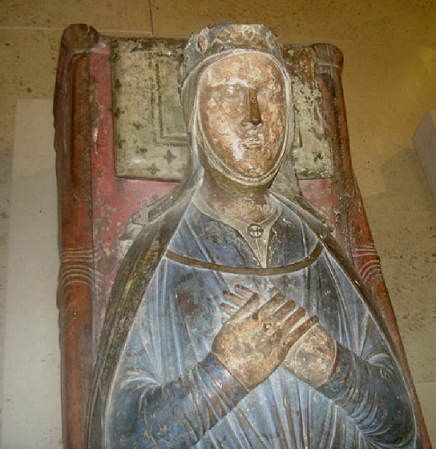 Gisant d'Isabelle d'Angoulme - glise de l'abbaye royale de Fontevraud